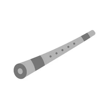 Shakuhachi icon vector image. Stock Illustration