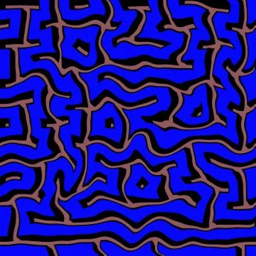 Shaky 3d maze Stock Illustration