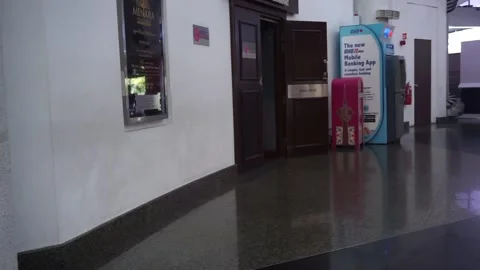 SHAKY LOBBY MAH00042 Stock Footage 145353946