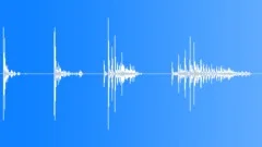 Shaky stone placing on wooden surfaceSound Effect