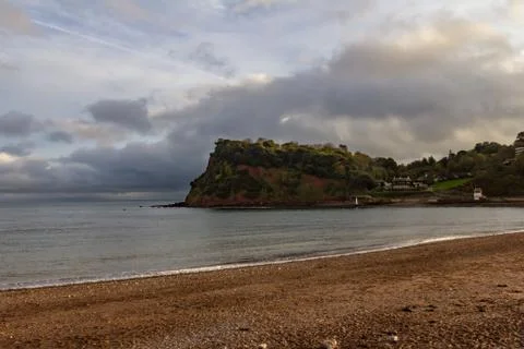 Shaldon cliffs in Devonshire, UK Stock Photos