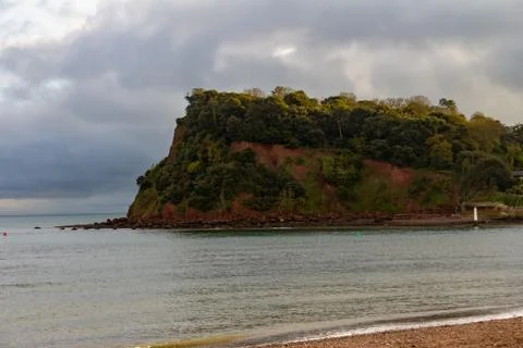 Shaldon cliffs in Devonshire, UK Stock Photos
