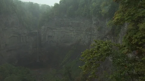 Shale cavern Stock Footage 123798550