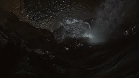 Shale cavern Stock Footage 123799792