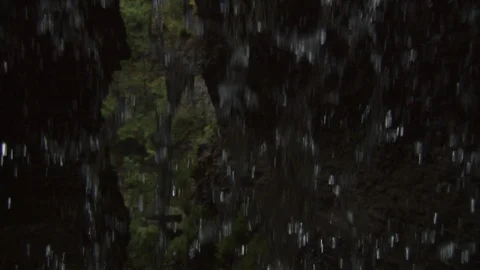 Shale cavern Stock Footage 123800111