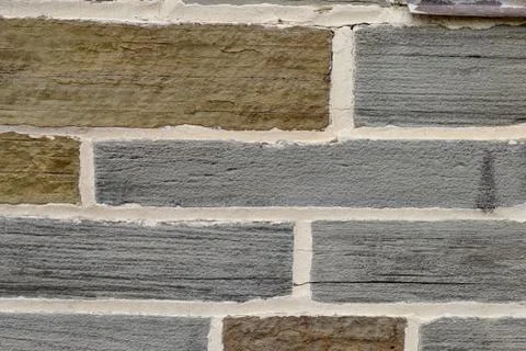 Shale Cobblestone Wall Stock Photos