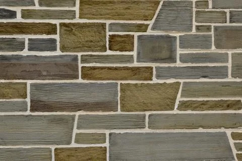 Shale Cobblestone Wall Stock Photos