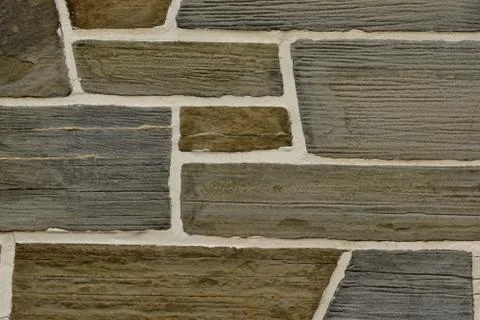 Shale Cobblestone Wall Stock Photos