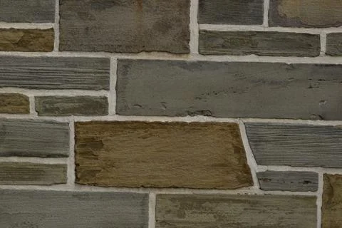 Shale Cobblestone Wall Stock Photos