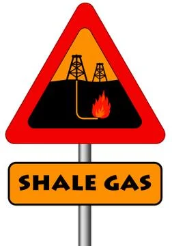 Shale gas Stock-Illustration