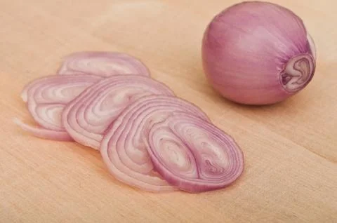 Shallot peeled Stock Photos