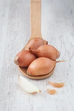 Shallot Foto stock