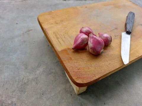 Shallot Foto stock