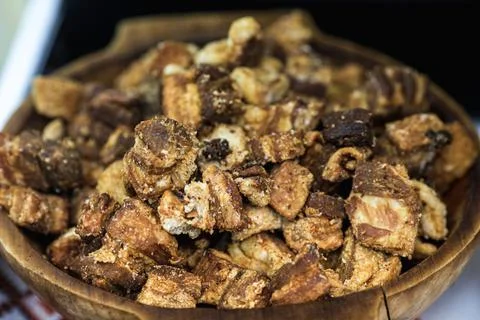 Shallow depth of field (selective focus) image with traditional Romanian wint Stock Photos