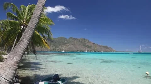 Shallow Lagoon Stock Footage 11214566