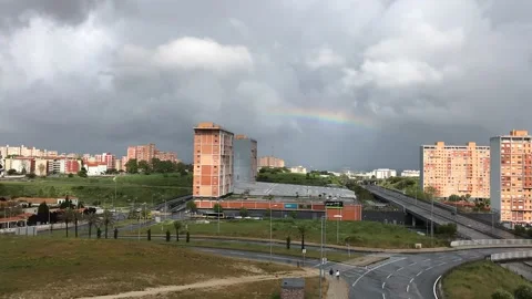 Shallow Rainbow Stockbeeldmateriaal 155249719