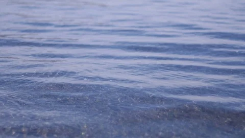 Shallow rippling water Stock Footage 76203535