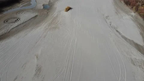 Shallow Riverbed Stock Footage 148230769