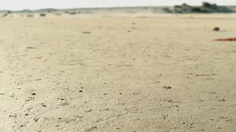 Shallow saltwater lagoon close up Stock Footage 67549337