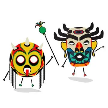 Shaman 6 Stock-Illustration