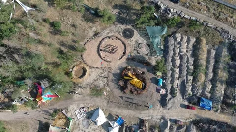 Shaman's circle Stock Footage 250508355