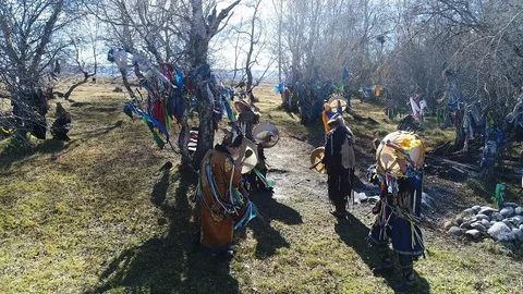 Shamans Video stock 122608315