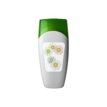 Shampoo bottle. Stock Illustration