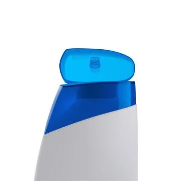 Shampoo bottle side view Stock Illustration