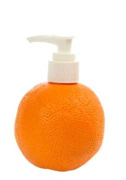 Shampoo bottles Stock Photos