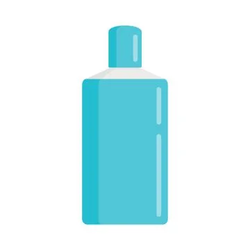Shampoo icon in flat style Stock Illustration