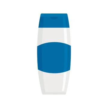 Shampoo icon in flat style 스톡 일러스트