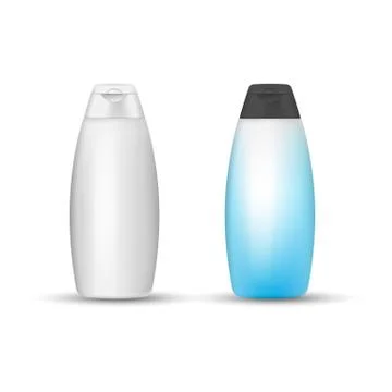 Shampoo isolated on white background. Vector illustration. Stock Illustration