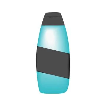 Shampoo on a white background. Vector illustration Stock Illustration