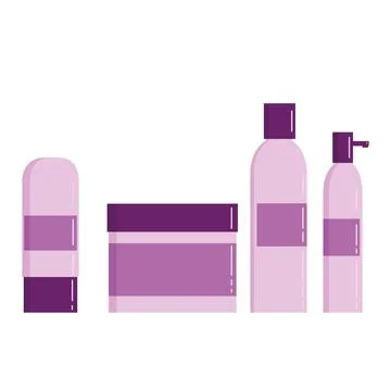 Shampoos Stock Illustration