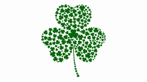 Shamrock Background Stock After Effects