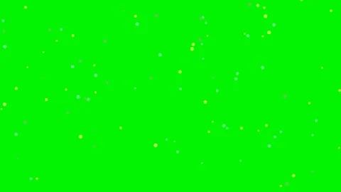 Shamrock clovers falling on green screen overlay 4K Vídeo Stock 336624898