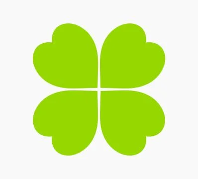 Shamrock leaf icon. Vector illustration. Stock Illustration