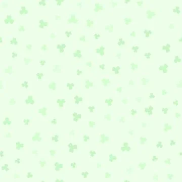 Shamrock pattern. Seamless vector 스톡 일러스트