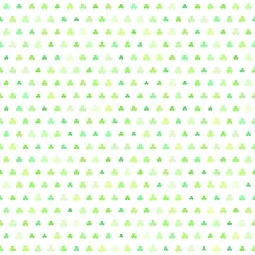 Shamrock pattern. Seamless vector Stock Illustration