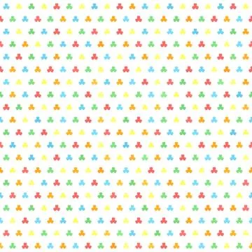 Shamrock pattern. Seamless vector Stock Illustration