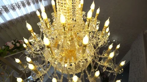 Сhandelier 2 Video stock 170125878