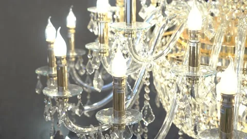 Сhandelier 4 Video stock 170125914