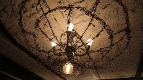 Сhandelier. Hell Stock Footage 102868255