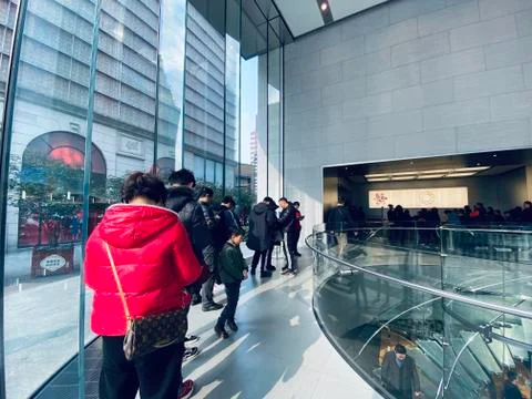 Shanghai Apple Store Stock Photos