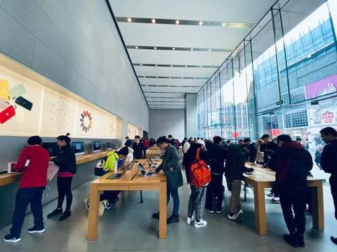 Shanghai Apple Store Stock Photos