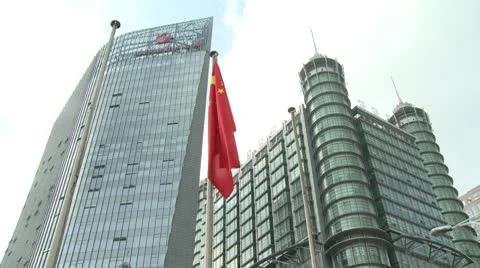 Shanghai buildings 9 Stock Footage 10588067