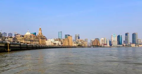 Shanghai Bund Stock Photos