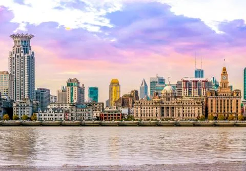 Shanghai Bund Stock Photos