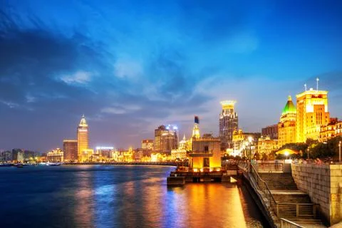 Shanghai Bund Stock Photos