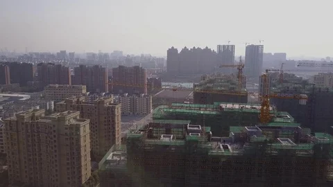 Shanghai, China - Building Pan Stock Footage 83933845